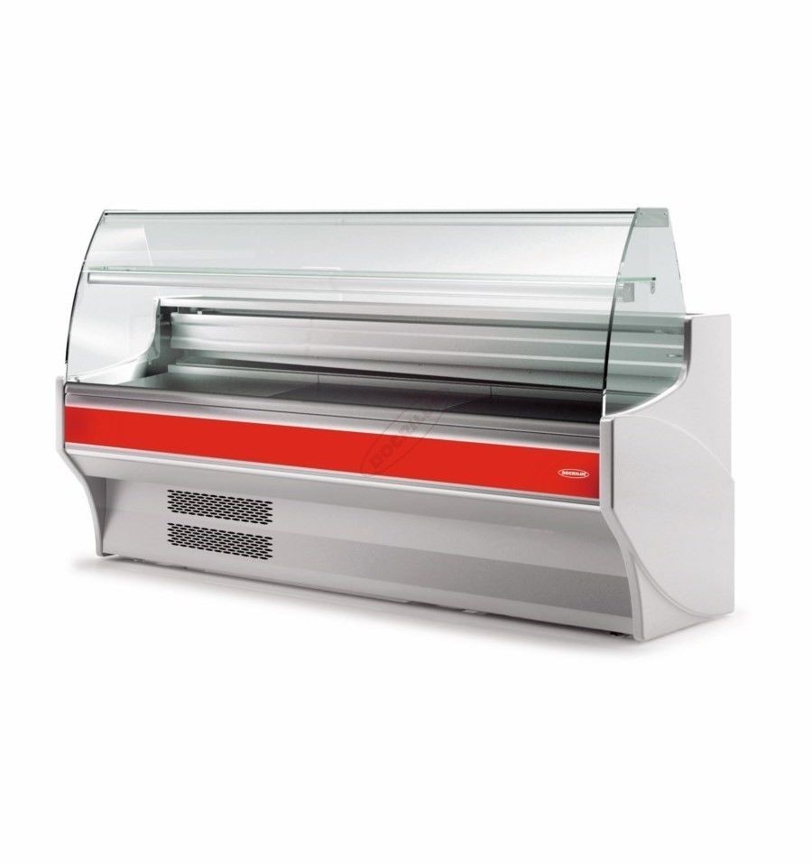 Vitrina Docriluc carnicería charcutería VE-9 CURVO