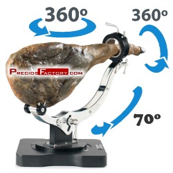 JAMONERO MODELO ELITE PLUS ACERO INOX. 360 buarfe
