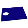 FIBRA ESTANDAR ROJA 545X500X20 MM. CON AGUJERO