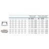 FREGADERO CON SOPORTE 1C 450X450X850 MM.