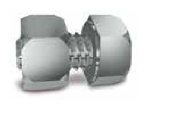 Tornillos y tuercas inox. para estanterias. 8 ud