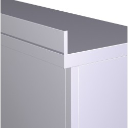 Mesa con puertas y cajones