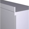 Mesa con puertas y cajones