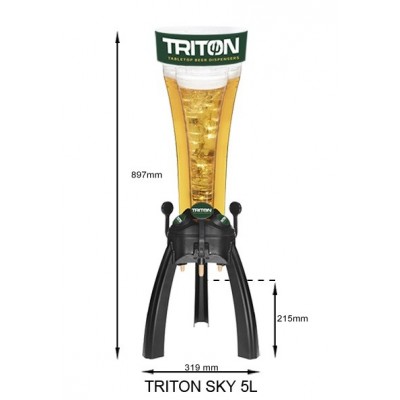 DISPENSADOR CERVEZA TRITON SKY