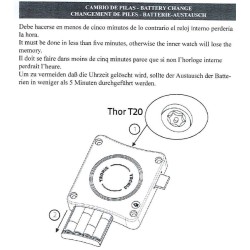 Cerradura electrónica para taquilla