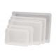 Cubetas - bandejas blancas plástico alimentación