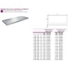 ESTANTE LISO PARA ESTANTERIA 800X300X1.5 MM.