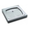 Plato ducha acero inoxidable