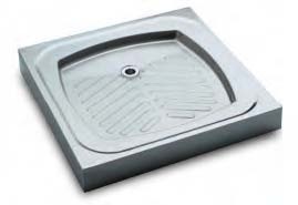Plato ducha acero inoxidable