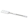 PALA FIBRA BLANCA CON MANGO INOX DE 1000 MM.