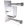 Soporte lateral inox izquierdo para pletina