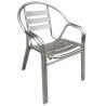 Silla de aluminio de doble tubo 