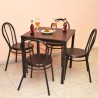 Silla Bistrot con rejilla negra