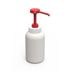 Dispensador de salsa con dosificador. 1 litro