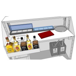 BARRA COCTELES AUTONOMA PORTATIL EXTRA