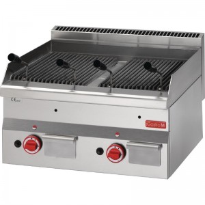 Grill Gastro M 600 roca lava 60/60 GRL gn028