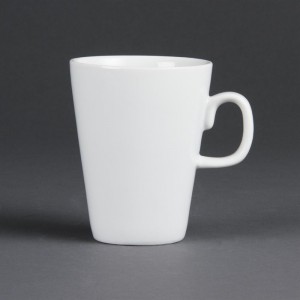 Taza latte blanca Olympia 284ml. 12 ud. c359
