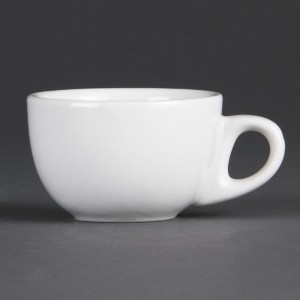 Tazas espresso blancas 85ml Olympia cb464