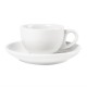 Platos de taza espresso blancos Olympia cb465