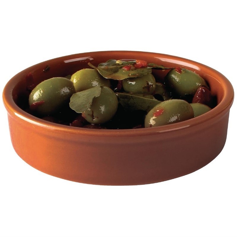 Cuenco rustico Mediterranean grande Olympia. 6 ud. cd741
