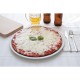Plato pizza Napoli blanco 330mm. 6 ud. da989