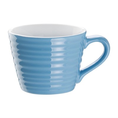Taza de cafe Aroma Olympia azul-230ml (Caja 6). 6 ud. dh636