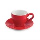 Taza caf solo Olympia roja 100ml (Caja 12). 12 ud. gk070