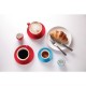 Taza caf solo Olympia roja 100ml (Caja 12). 12 ud. gk070