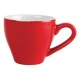 Taza caf solo Olympia roja 100ml (Caja 12). 12 ud. gk070