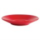 Plato taza caf solo Olympia rojo (Caja 12). 12 ud. gk085