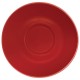 Plato Olympia para tazas de 227ml y 341ml rojo (Caja 12). 12 ud. gl047