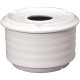 Cenicero Intenzzo porcelana blanca 110mm (Caja 4). 4 ud. gr045