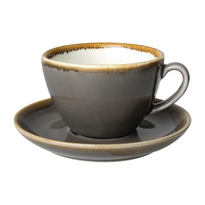 Taza desayuno Olympia Kiln Humo 340ml (Caja 6). 6 ud. hc392