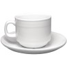 Plato de taza de t apilable Linear Olympia. 12 ud. u085
