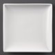 Platos cuadrados blancos 180mm Olympia u154