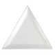 Platos triangulares blancos 180mm Olympia. 12 ud. u166