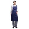 Delantal con peto azul Whites a542