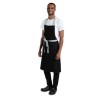 Delantal peto Whites vaquero negro 700x1000mm b981