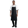 Delantal peto Whites vaquero negro 700x1000mm b981