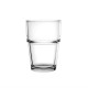 Vaso bajo apilable Olympia vidrio endurecido 200ml. 12 ud. gm580