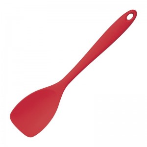 Cuchara servir de silicona roja 280mm gl352