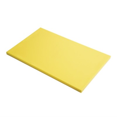 Tabla corte Gastro-M PE alta densidad GN 1/1 15mm amarilla gn339