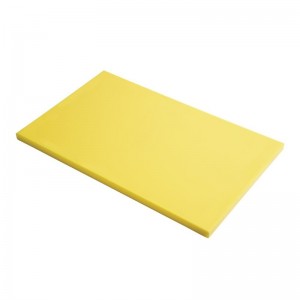 Tabla corte Gastro-M PE alta densidad 600x400x20mm amarilla gn345