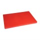 Tabla de cortar Hygiplas de baja densidad roja-600x450x20mm hc878
