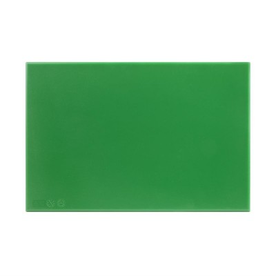 Tabla de corte de alta densidad estandar verde Hygiplas j012