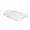Bandeja piedra rectangular para pizza con soporte metal cl713