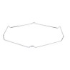 Bandeja piedra rectangular para pizza con soporte metal cl713