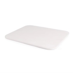 Bandeja piedra rectangular para pizza con soporte metal cl713