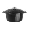 Cazuela de hierro Vogue negra gh301