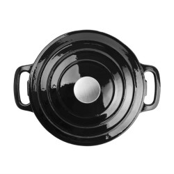 Cazuela de hierro Vogue negra gh301